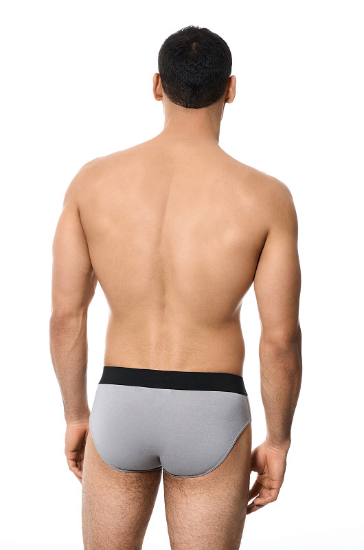 Трусы брифы, серый - Фото 2