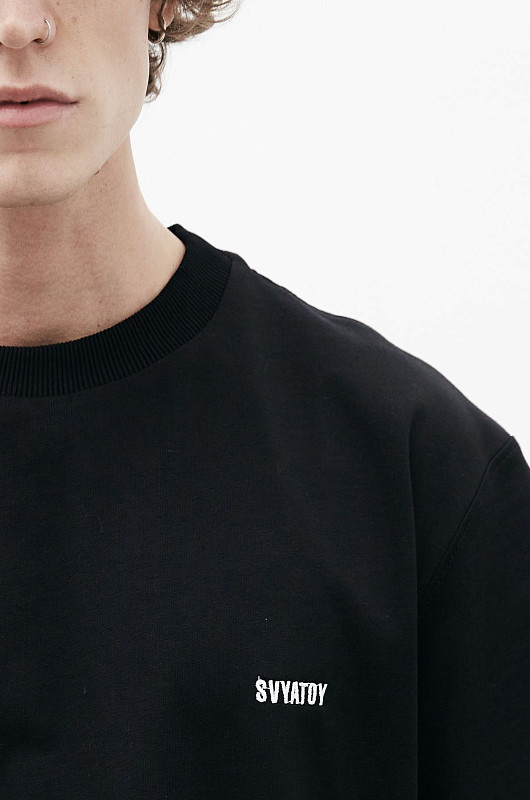 Футболка базовая SVYATOY, черный - Фото 5