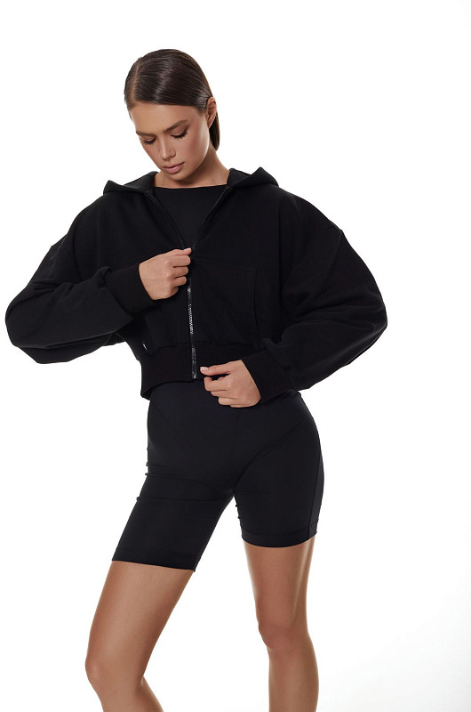 Худи - чертенок, черный - Фото 7