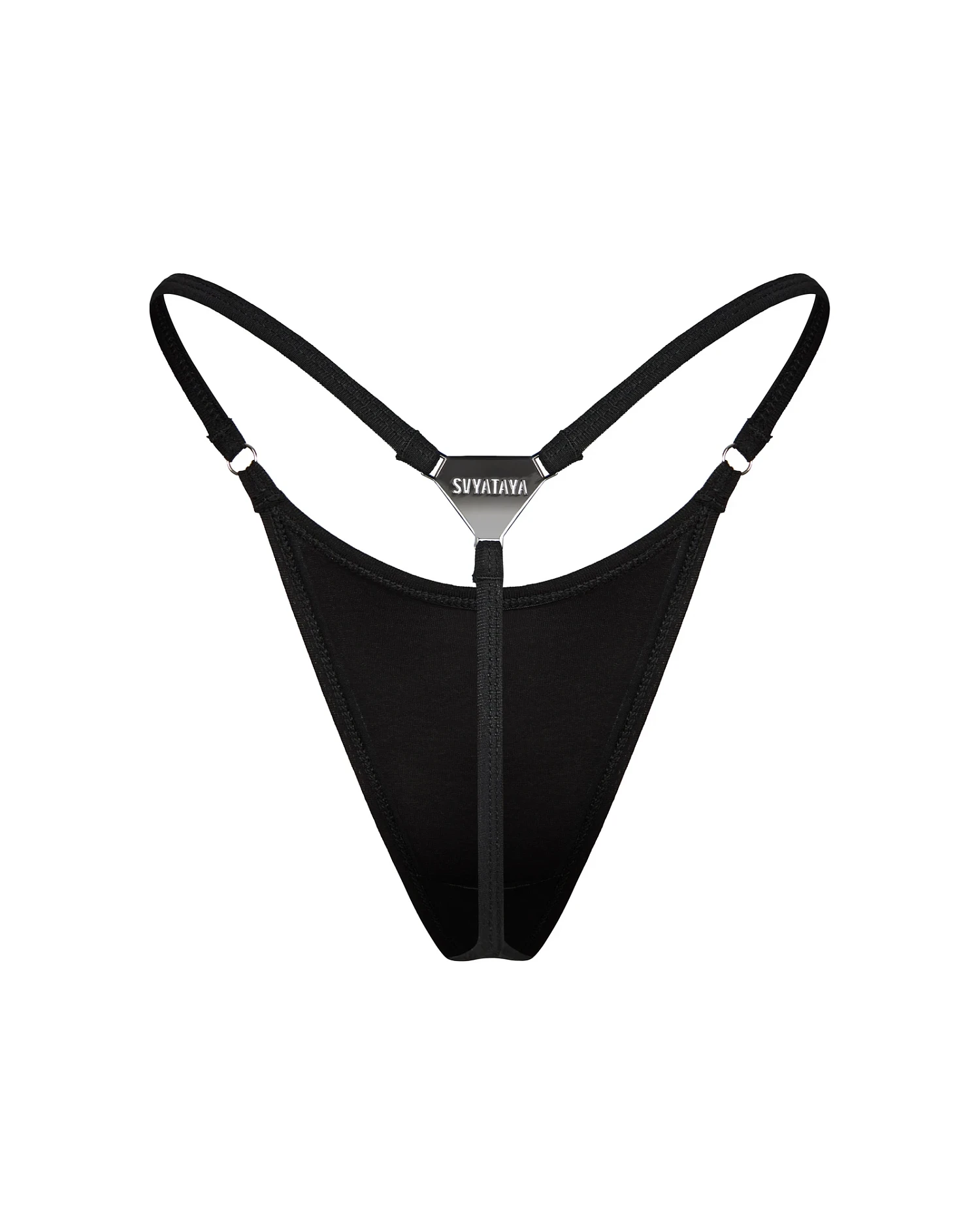 Трусы с железным элементом SVYATAYA, черный - Фото 2