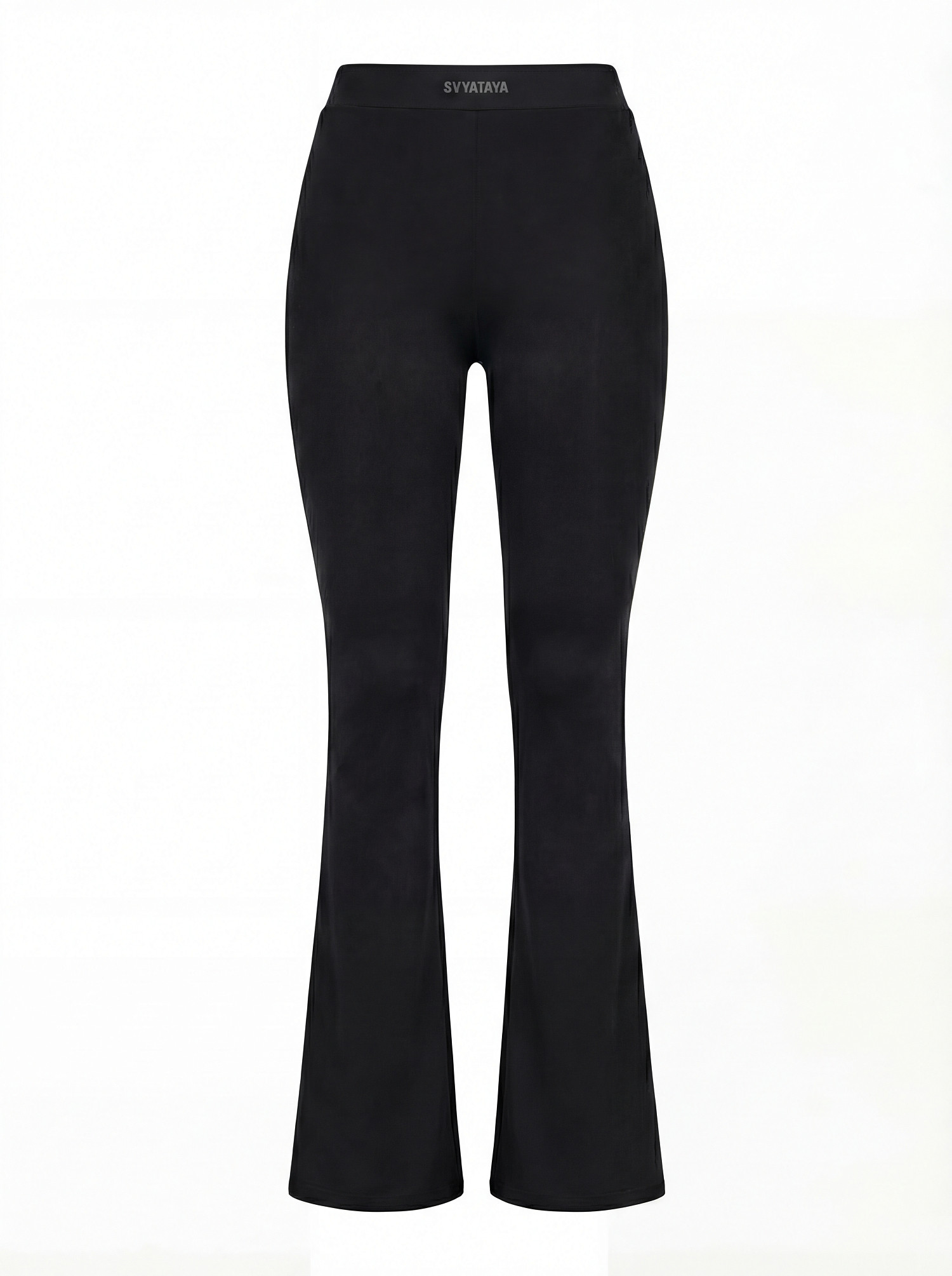 Леггинсы - клеш SVYATAYA, черный - Фото 2