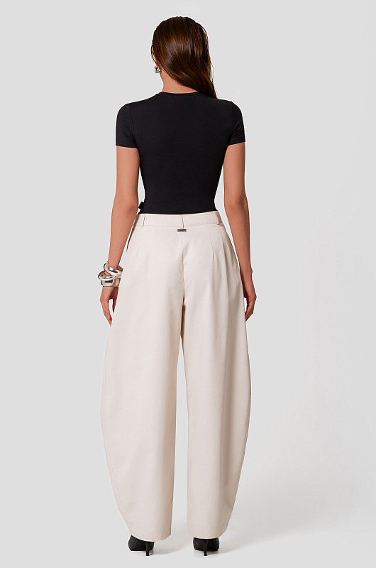 Футболка из вискозы, черный - Фото 3