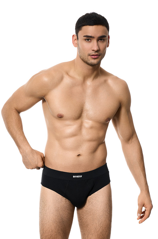 Трусы брифы, черный - Фото 1