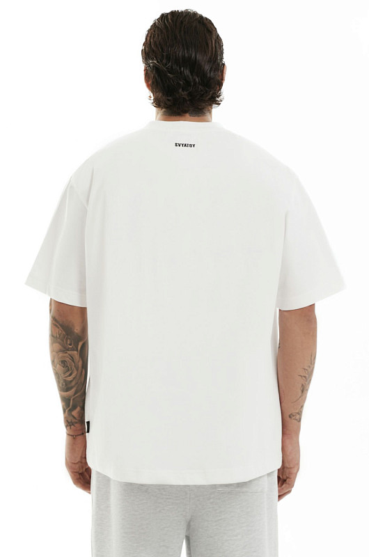 Футболка полуобъемная SVYATOY, молочный - Фото 6