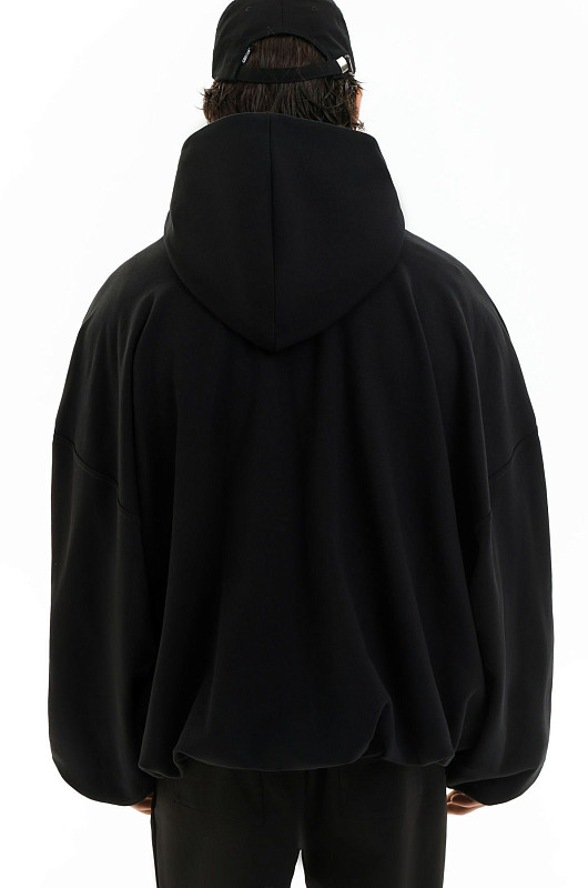 Худи oversize SVYATOY, черный - Фото 5