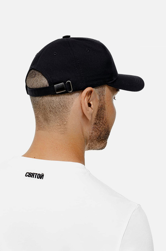 Кепка с вышивкой SVYATOY, черный - Фото 3