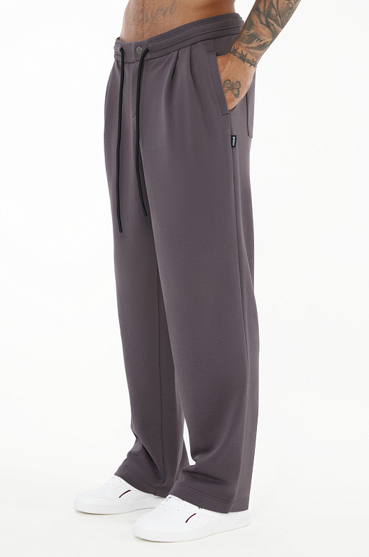 Брюки базовые SVYATOY, серый - Фото 5