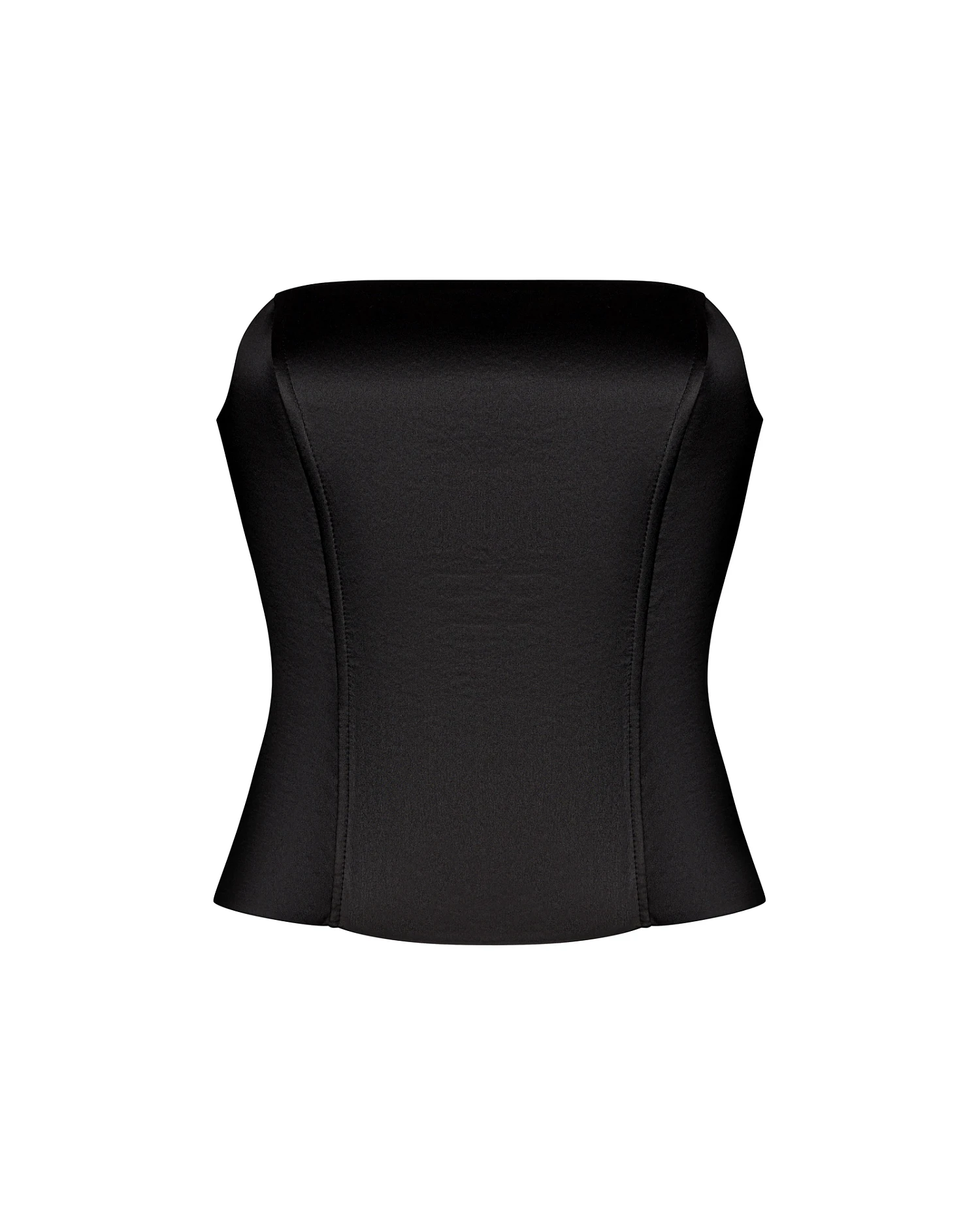 Топ - бандо, черный - Фото 2