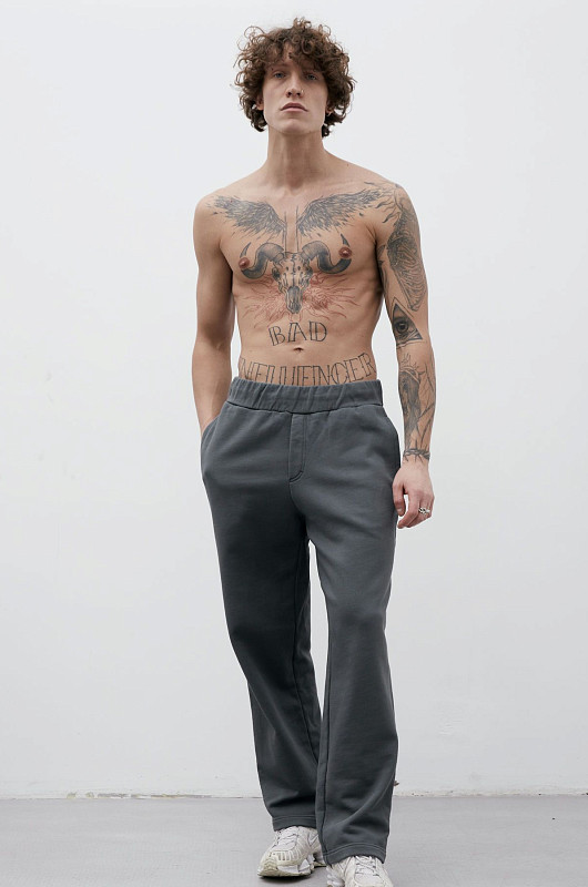 Брюки SVYATOY, дымчатый - Фото 2