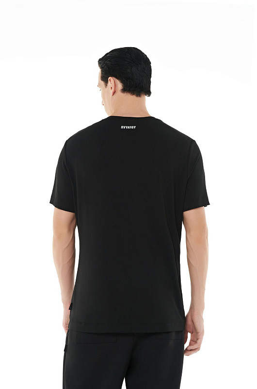 Футболка SOFT, черный - Фото 6